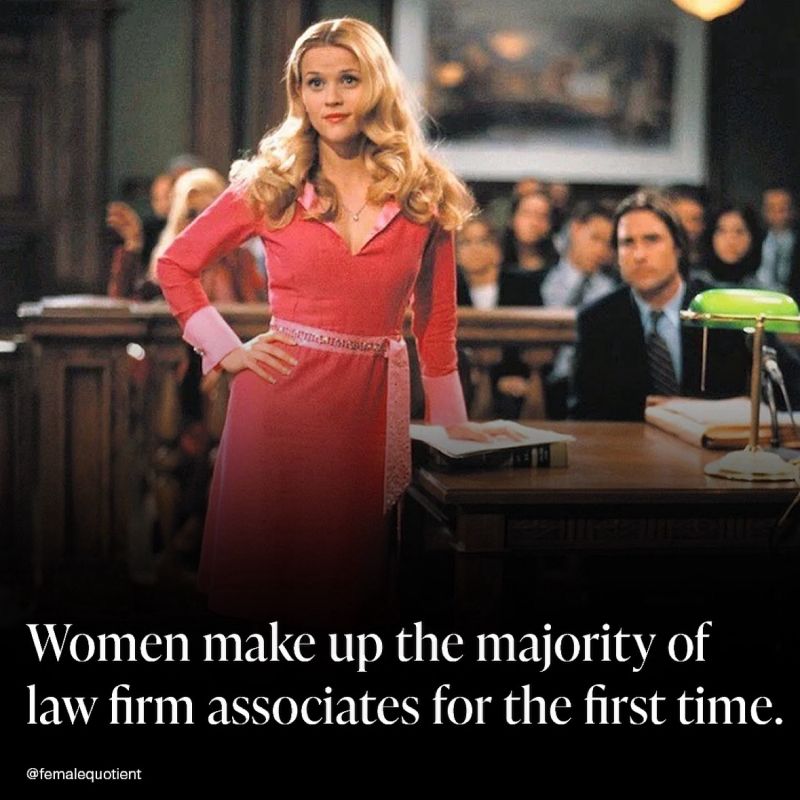Women Now Majority of Law Firm Associates, Signifying Progress
