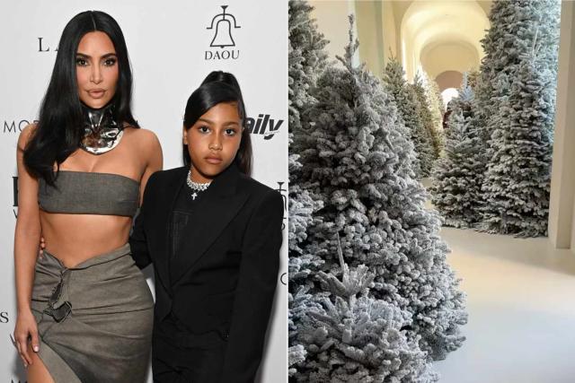 Kim Kardashian Turns Her Home into a Magical Winter Wonderland
