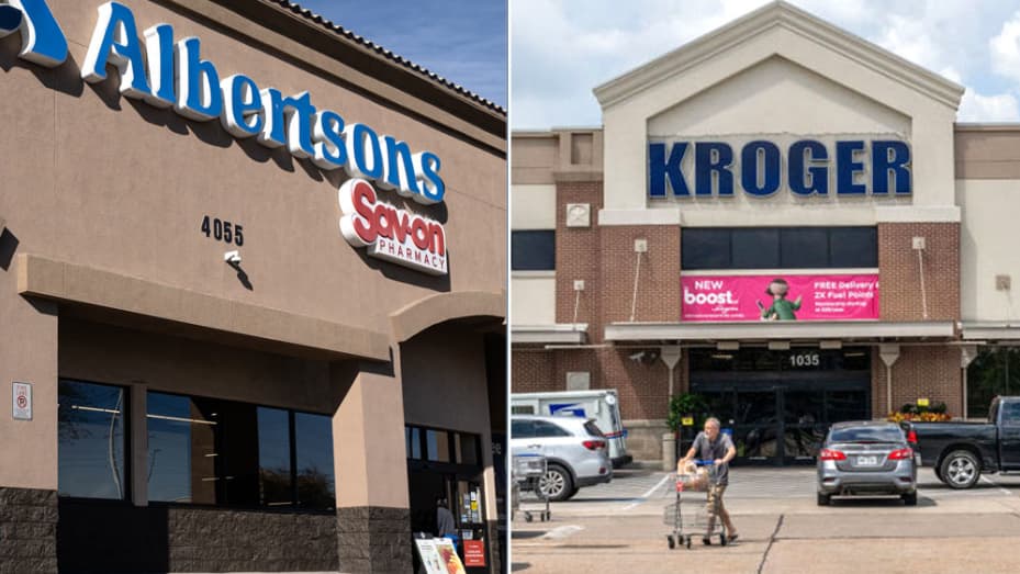 Grocery Giants on the Move: Kroger & Albertsons' Mega $2 Billion Store Sell-Off!
